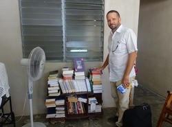 Boekenverspreiding op Cuba