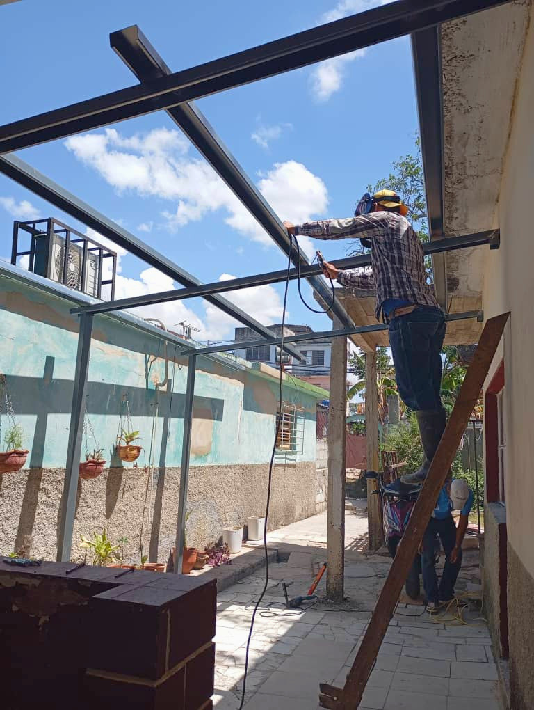Constructie voor zonnepanelen